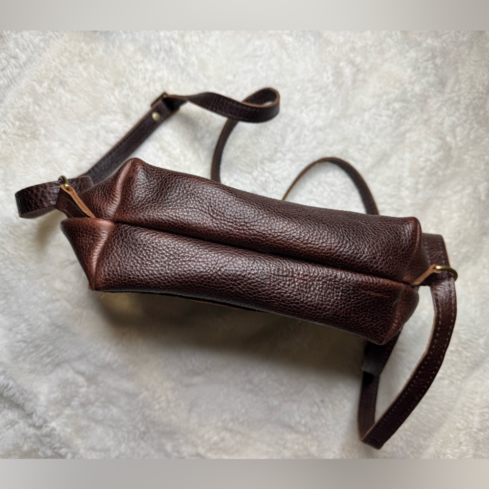 Portland Leather Goods Mini Tote backpack Cold brew - Picture 7 of 12